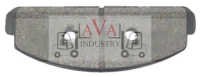 47117-12240-71, 471171224071 Накладка тормозная Toyota  2FBE10-18,5FBE10-20,6FBRE12-20