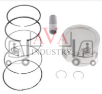 VW06A107065BG Поршень с кольцами, с пальцем и со стопорными кольцами Linde